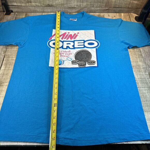 Vintage Oreo Mini shirt 1992 Hanes XL Made In USA - Picture 6 of 8